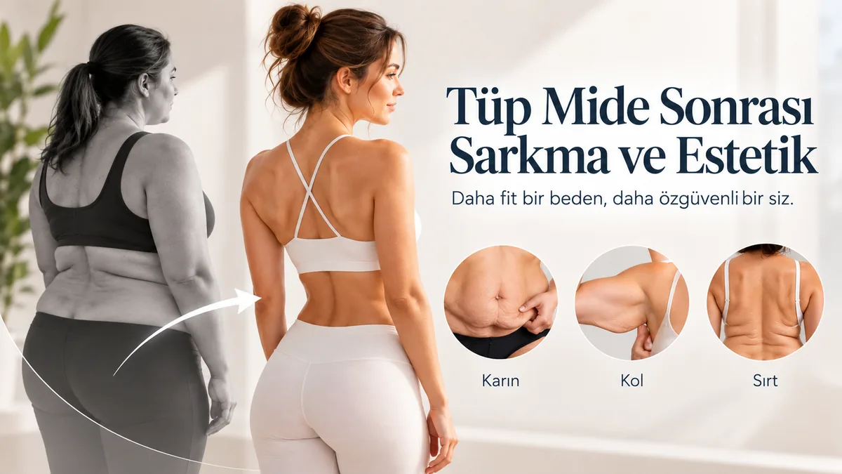 Tüp mide sonrası sarkma ve estetik ameliyatlar - Antalya